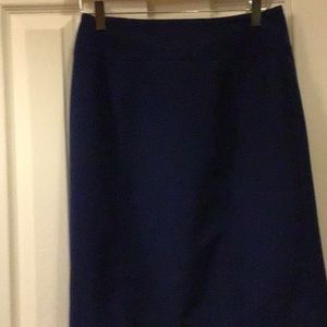 Worthington pencil skirt navy size 4